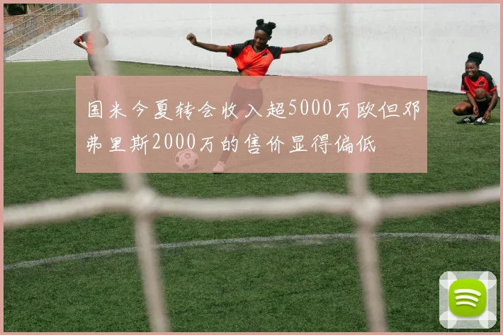 国米今夏转会收入超5000万欧但邓弗里斯2000万的售价显得偏低